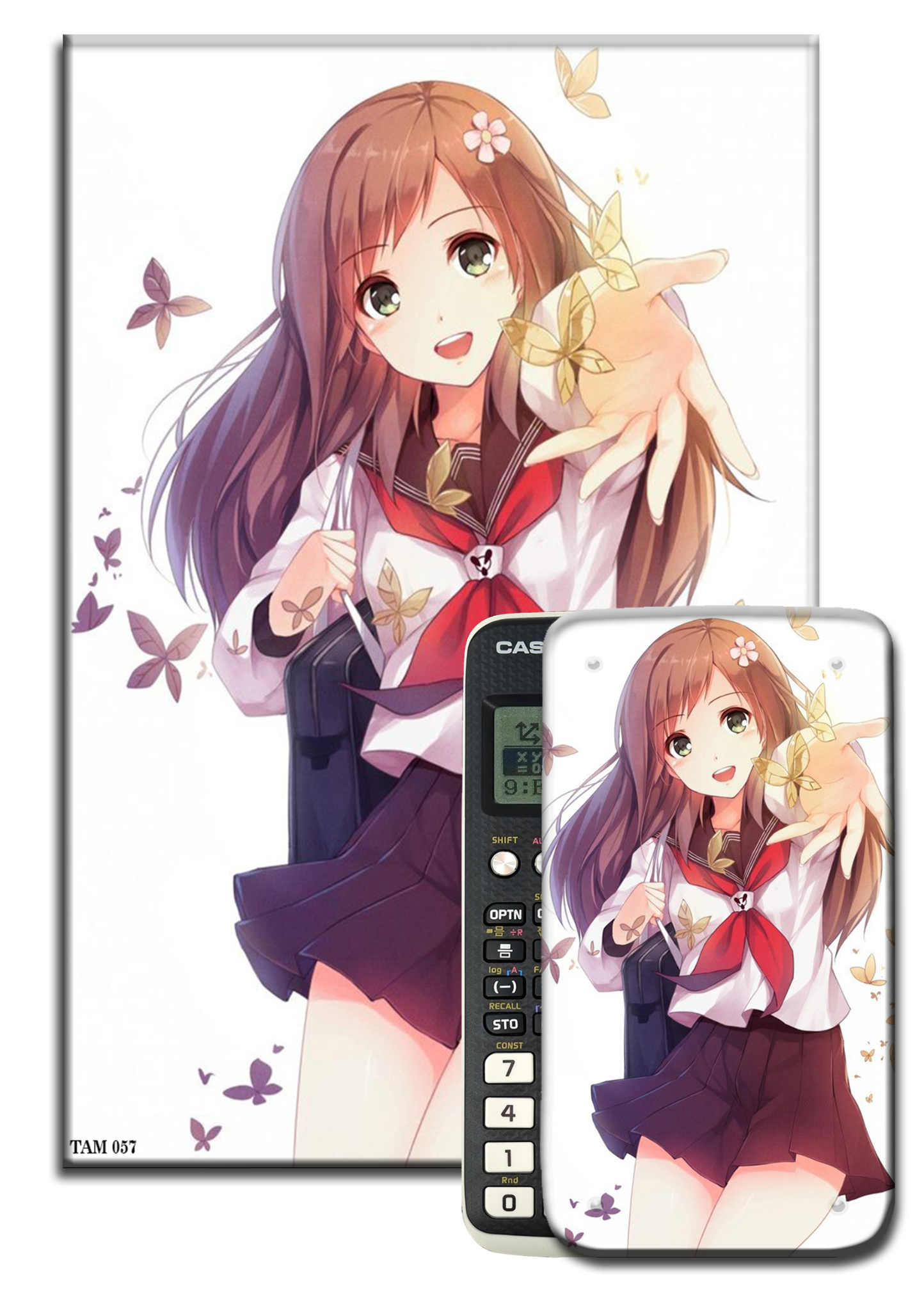Decal máy tính Casio Nhân Vật Anime 057