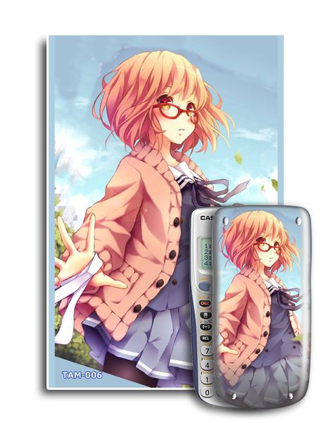 Decal máy tính Casio Nhân vật Anime 006