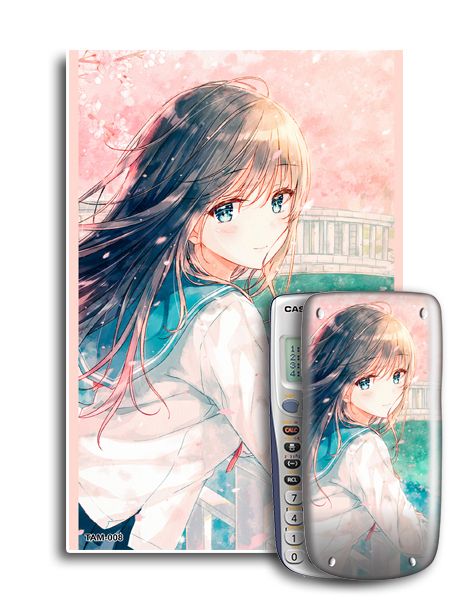 Decal máy tính Casio Nhân vật Anime 008