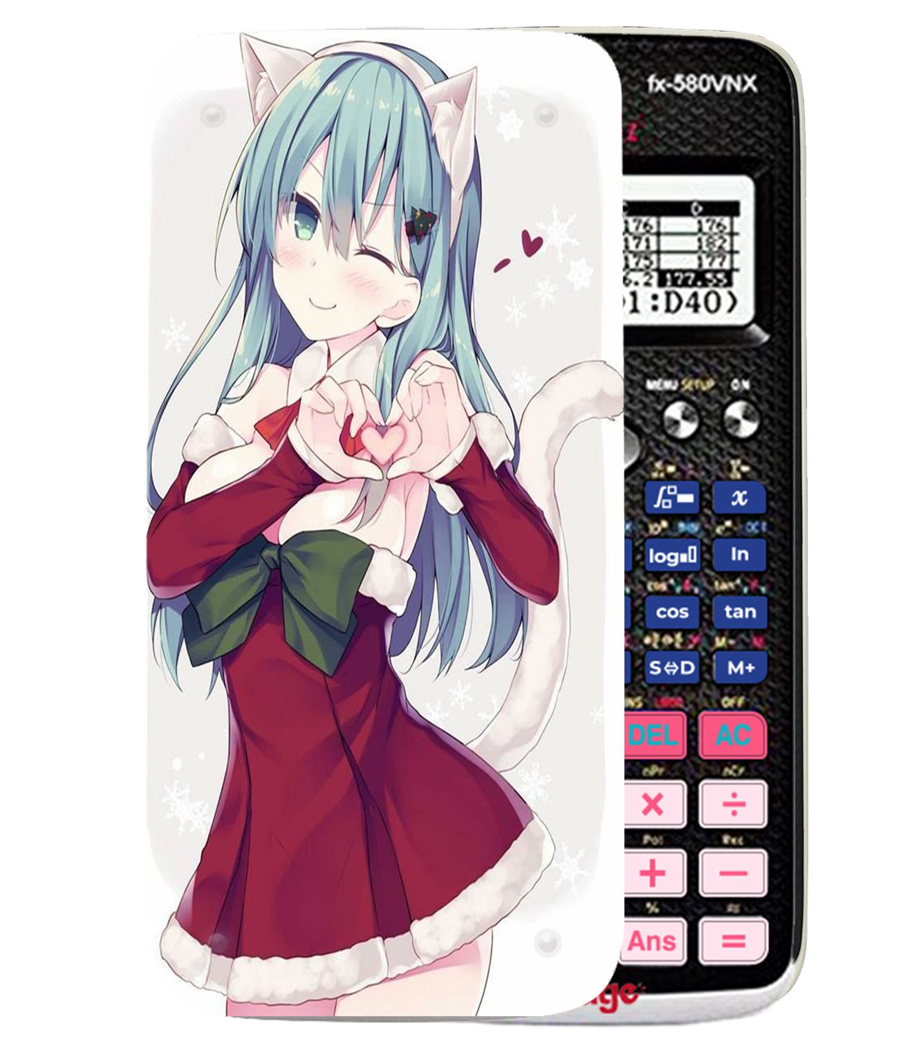 Ốp máy tính Casio FX 580 VNX Nhân vật Anime TAM 058