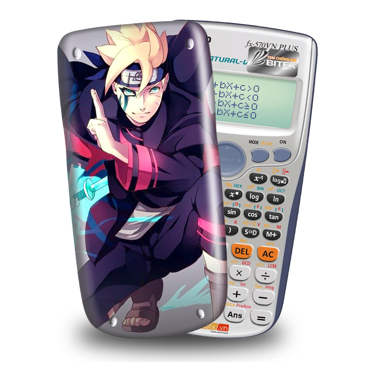 Nắp máy tính Casio Naruto 058