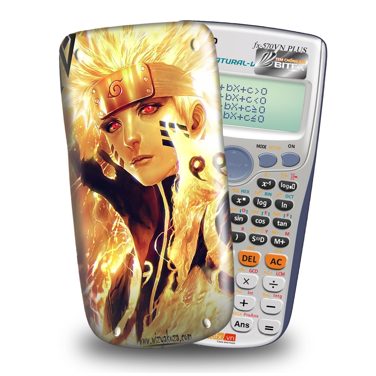 Nắp máy tính Casio Naruto 060