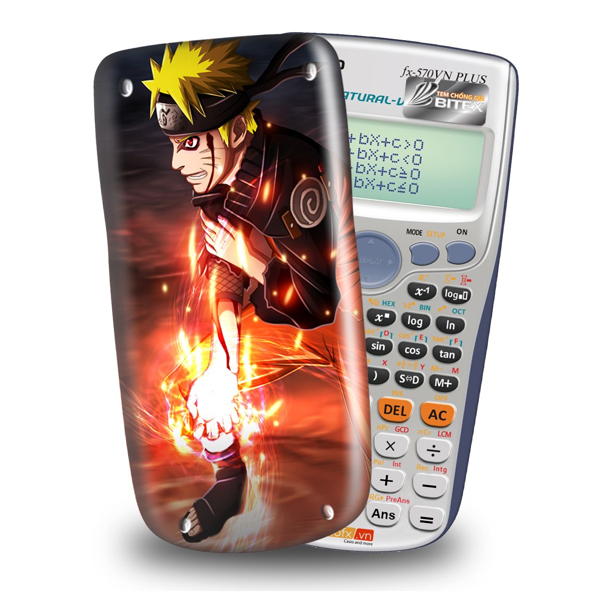 Nắp máy tính Casio Naruto 063