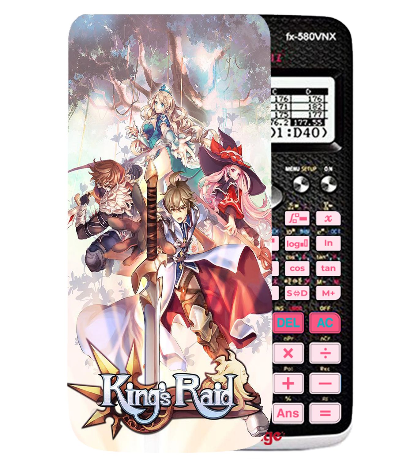 Ốp máy tính Casio FX 580 VNX Sword Art Online 034