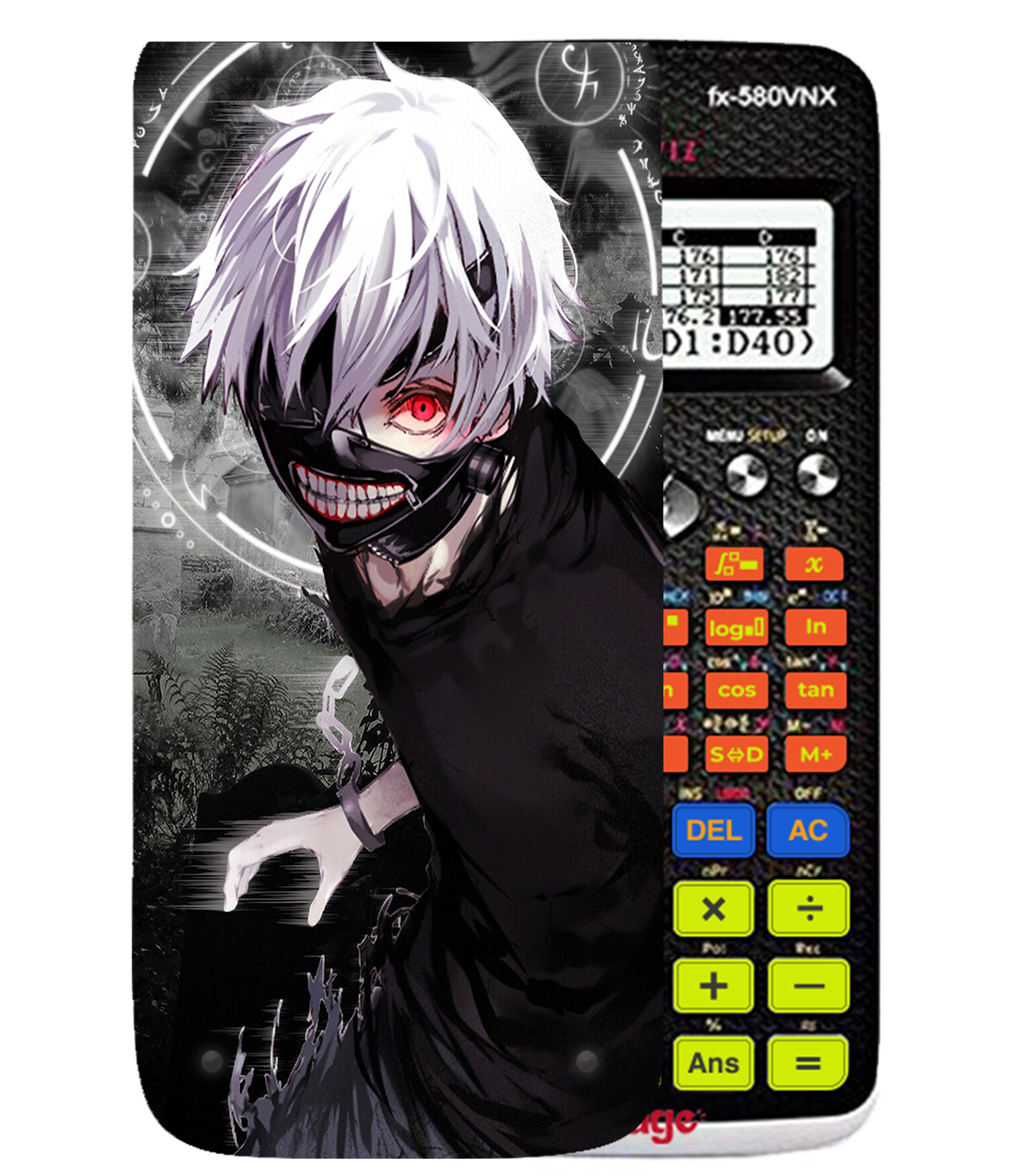 Ốp máy tính Casio FX 580 VNX Tokyo Ghoul 060