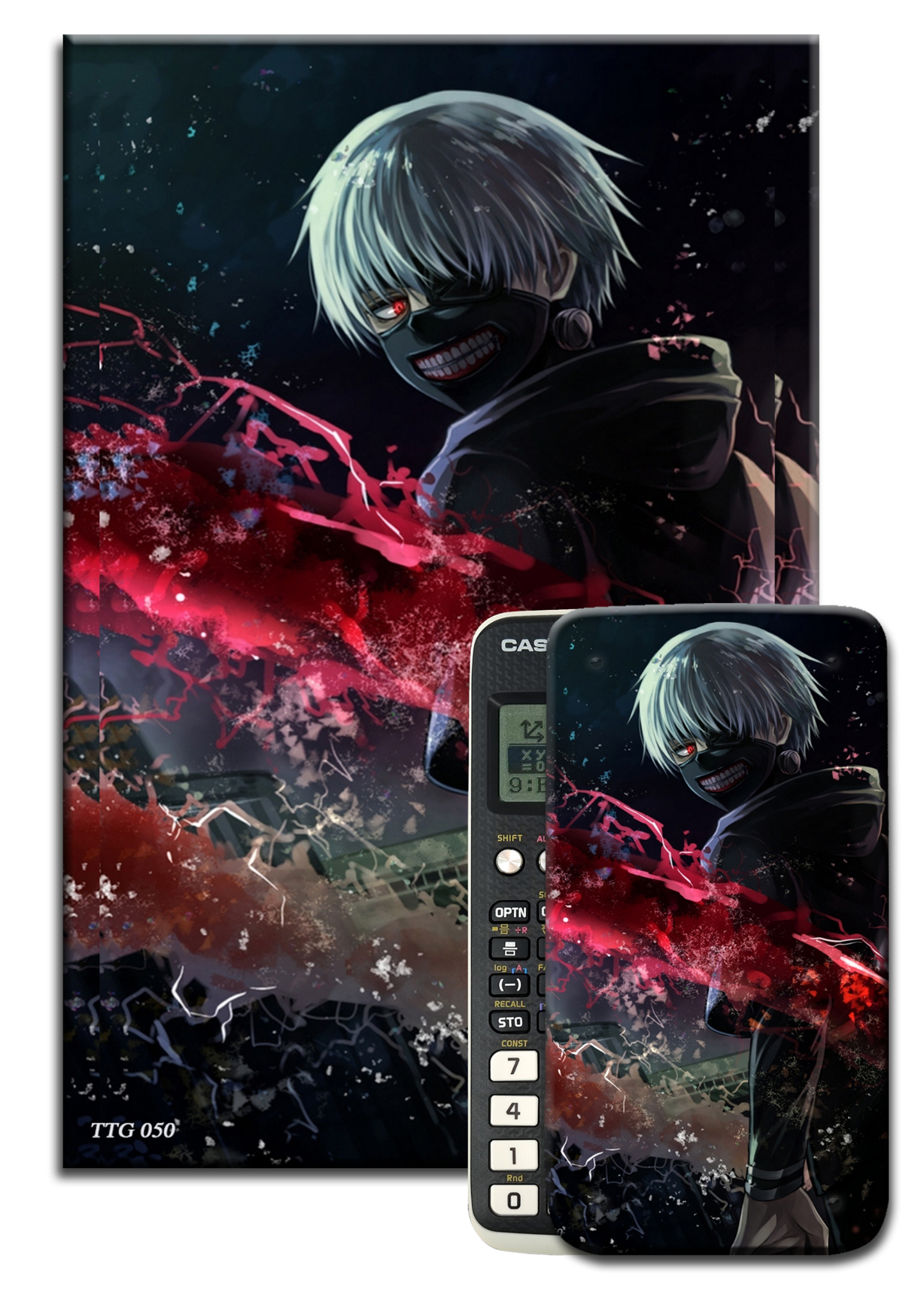 Decal máy tính Casio Nhân Vật Truyện Tranh Tokyo Ghoul 050