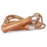  Dây nhảy thể lực TITLE Wooden Handle Leather Jump Rope 