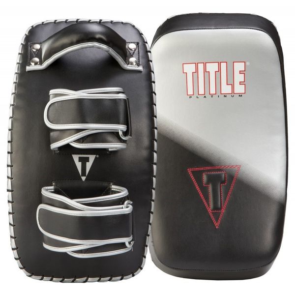 Đích đấm đá Title Platinum Proclaim Power Curved Thai Kick Pad - Pair