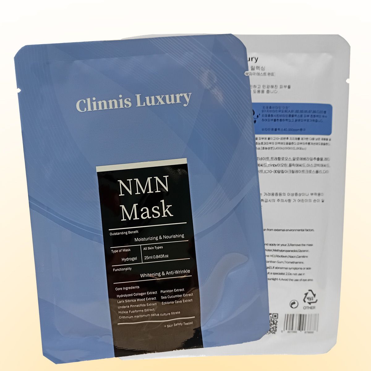 Hộp 10 cái mặt nạ NMN Clinnis Luxury