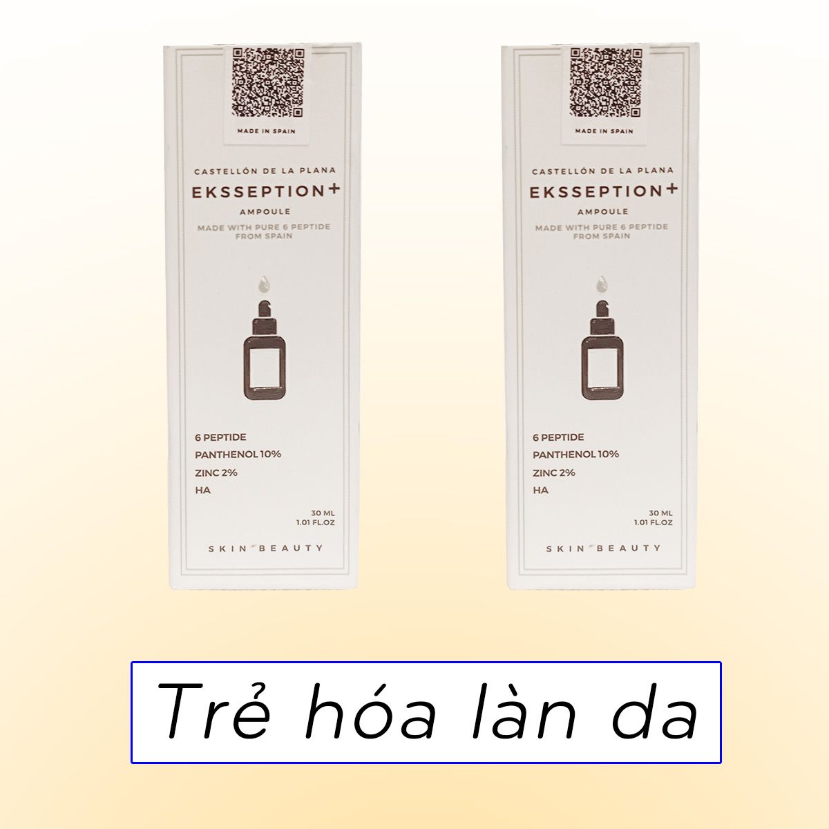Serum trẻ hóa da EKSSEPTION Tây Ban Nha 30ml