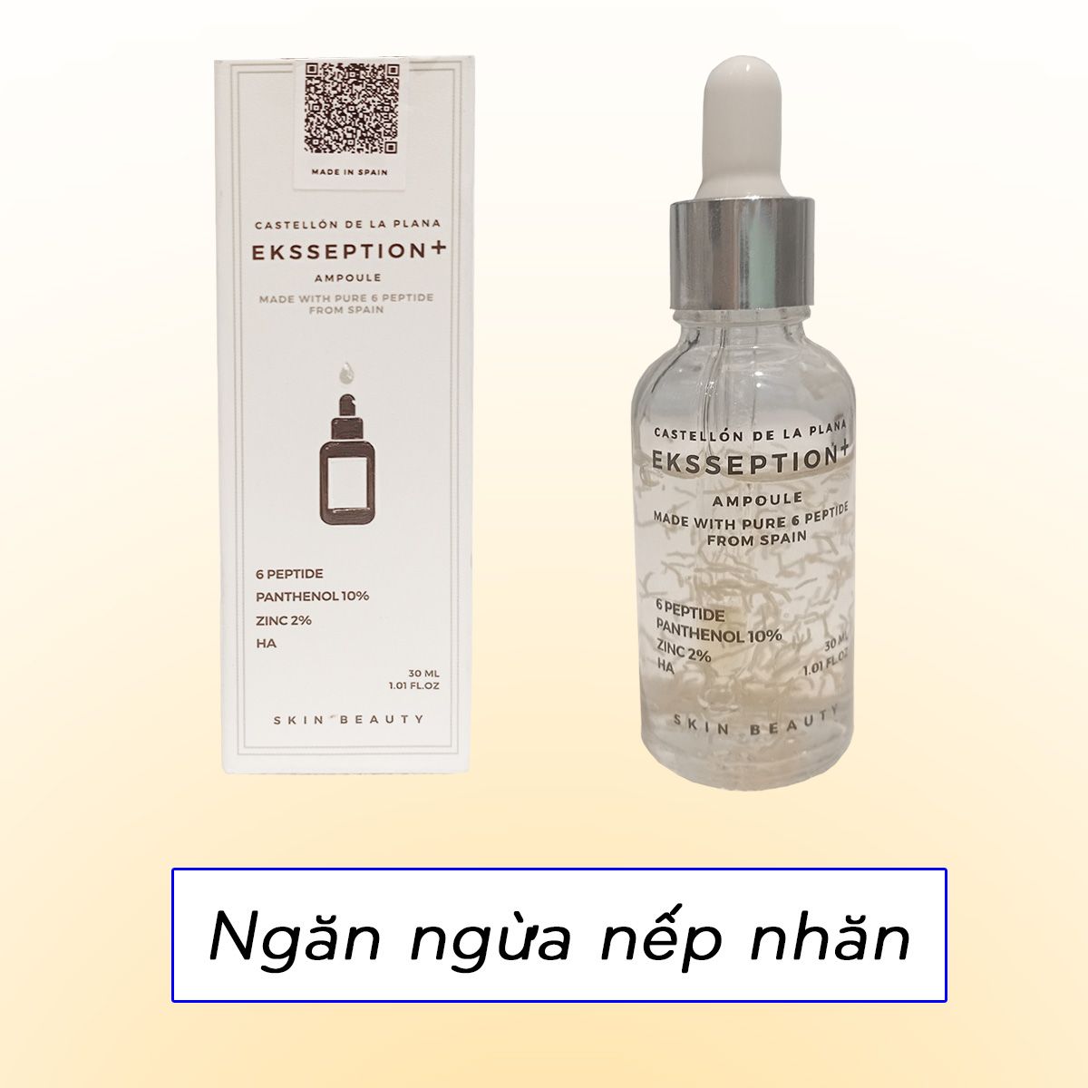 Serum trẻ hóa da EKSSEPTION Tây Ban Nha 30ml