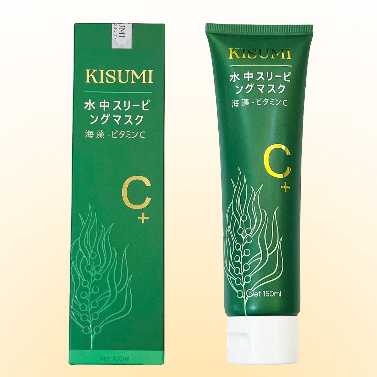 Tẩy da chết Kisumi 150ml chứa tảo biển và Vitamin C giúp làm sáng da kiểm soát dầu nhờn hiệu quả-A24