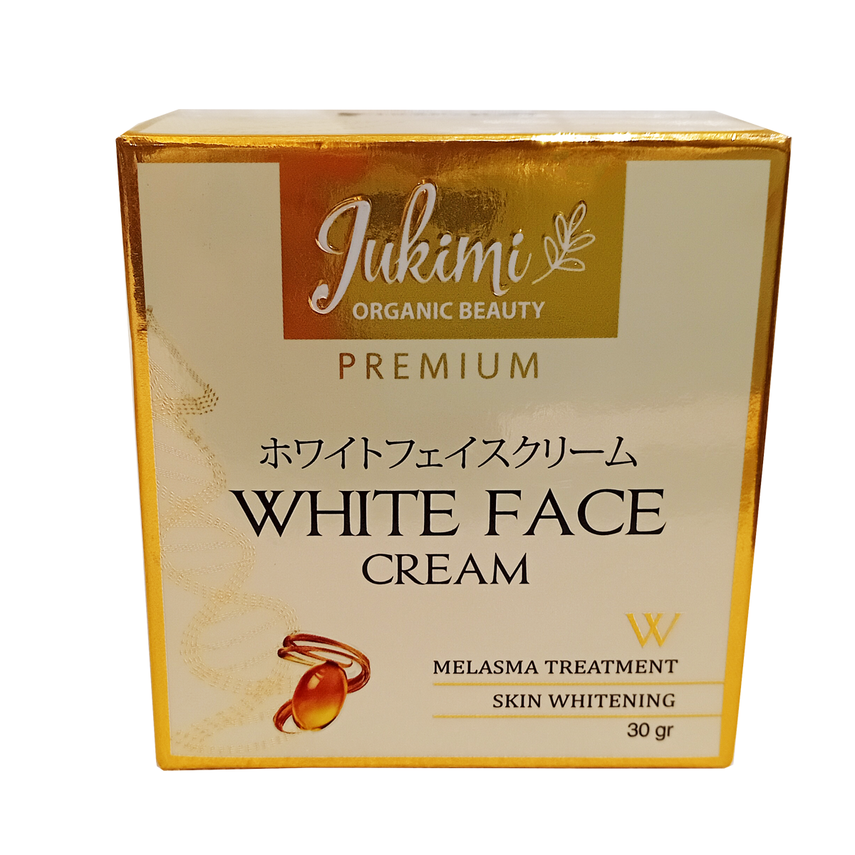 Kem nám Cream White Face Jukimi 30g hỗ trợ xóa nám, tàn nhang, làm trắng da sau 2 tuần sử dụng - A3