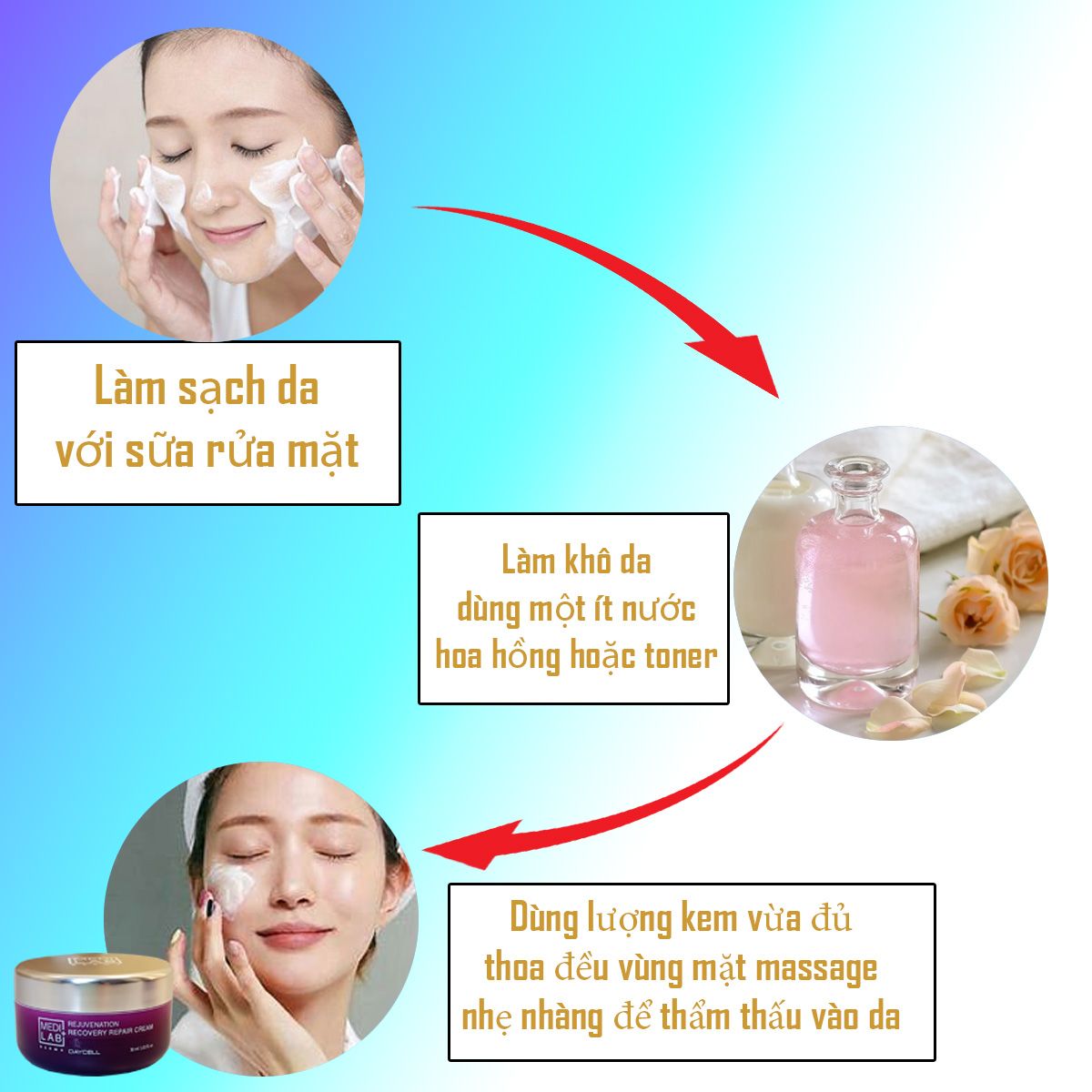 Kem dưỡng trẻ hóa da Hàn Quốc Daycell 30ml hỗ trợ giảm nếp nhăn giảm nám hiệu quả - A580