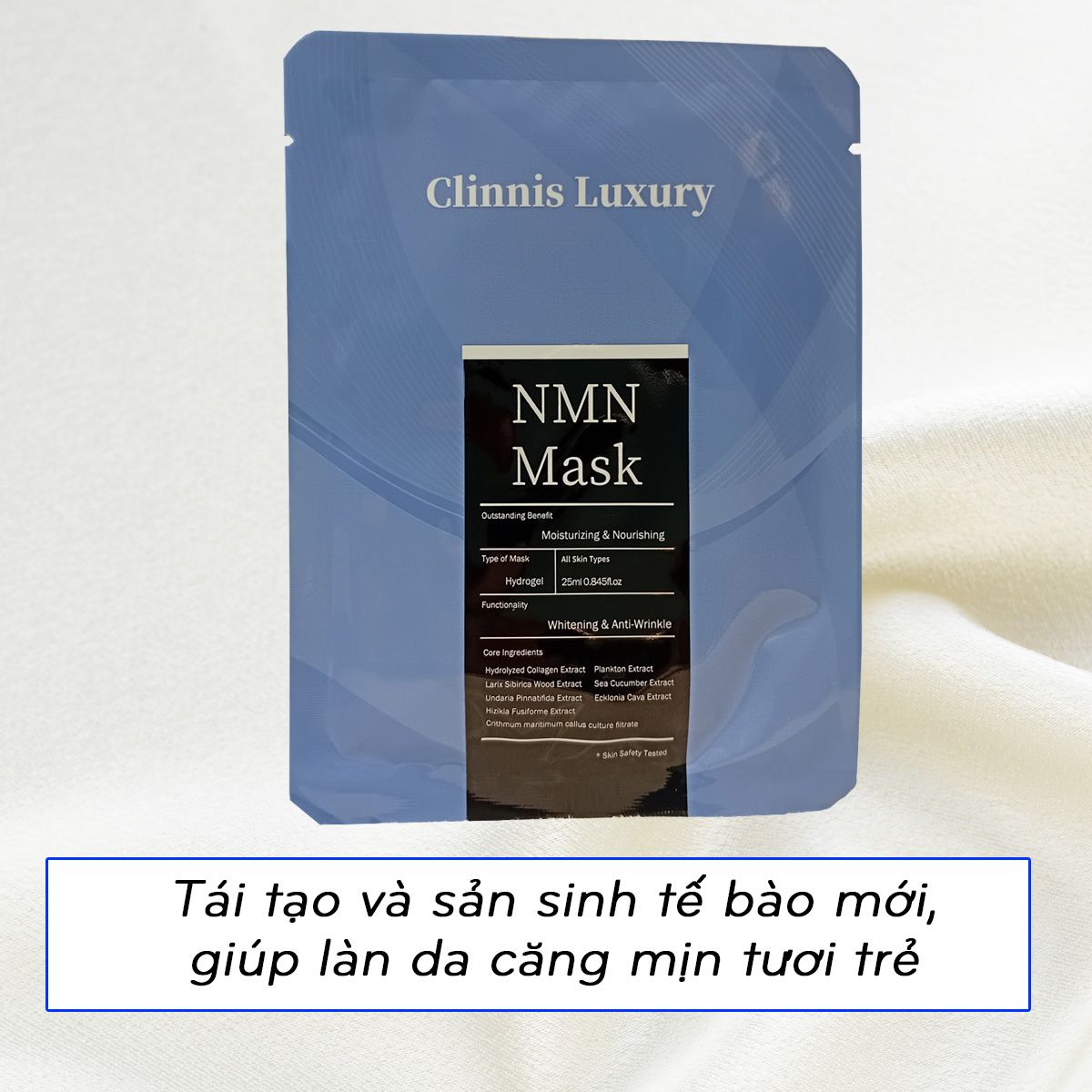 Hộp 10 cái mặt nạ NMN Clinnis Luxury