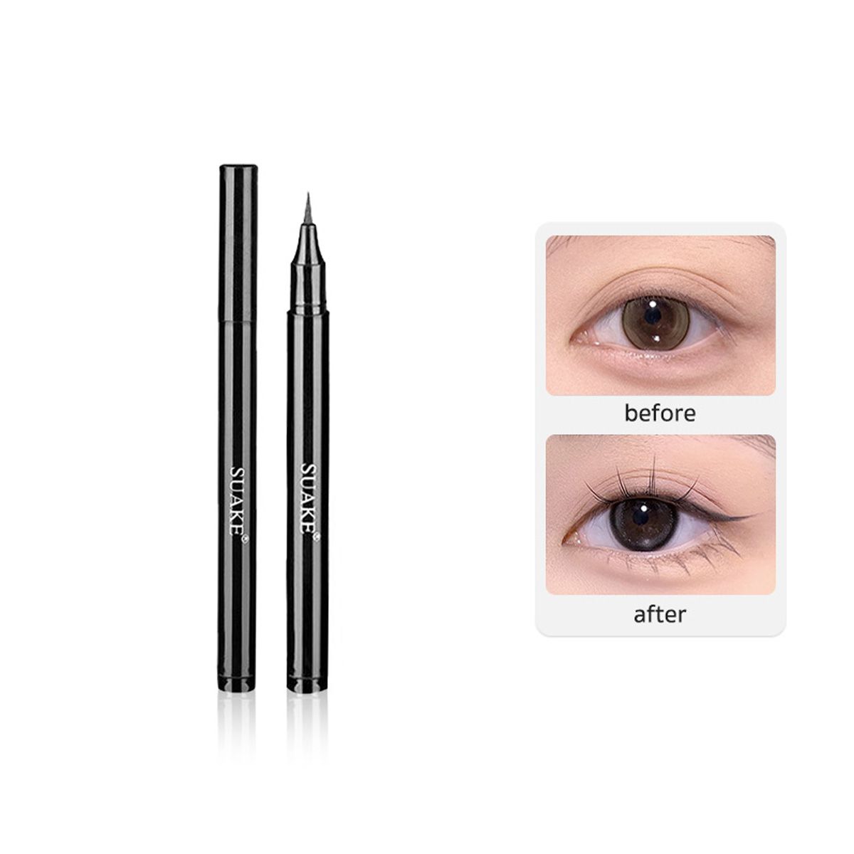 Bút kẻ mắt nước SUAKE đen dung tích 1ml chống nước, không lem - U76