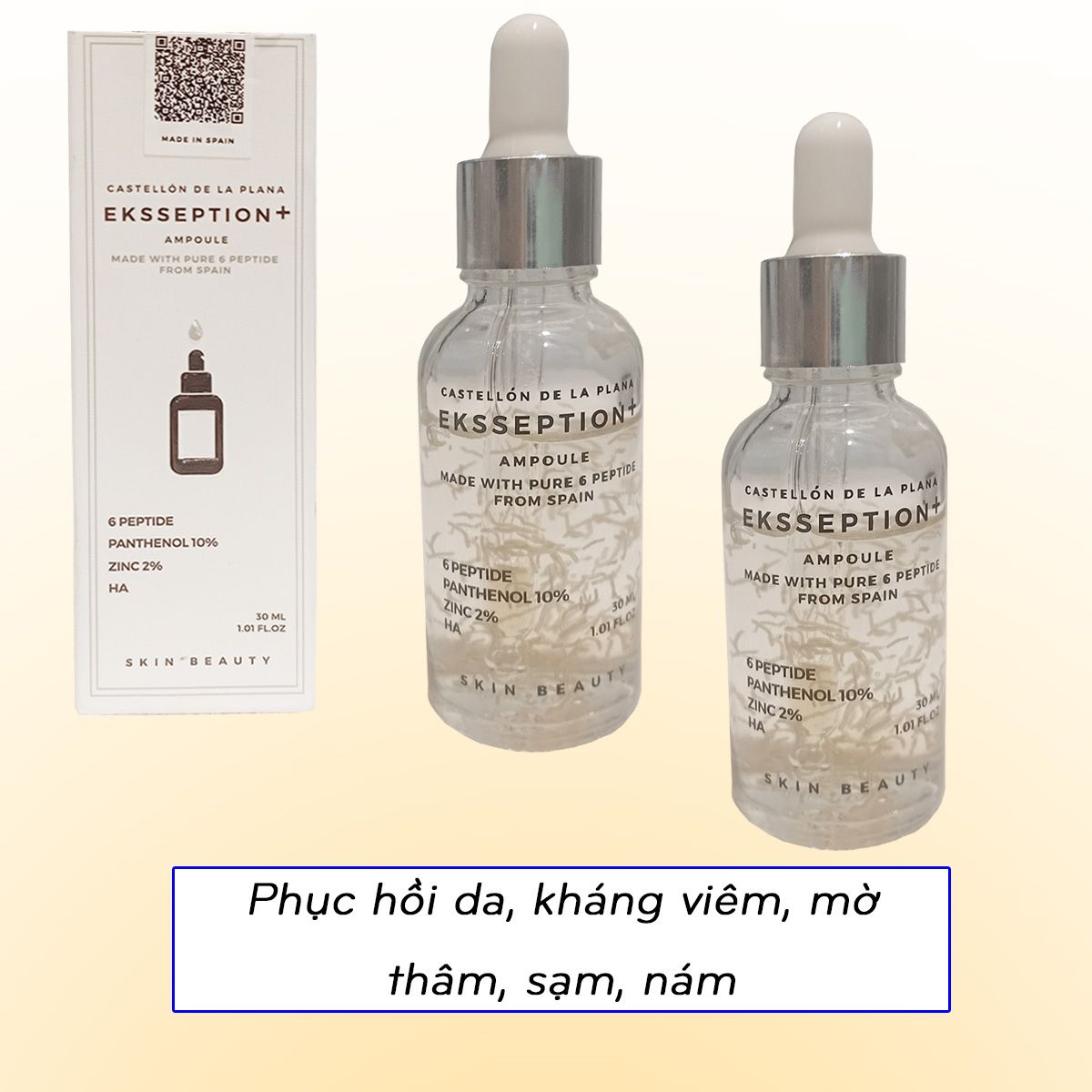 Serum trẻ hóa da EKSSEPTION Tây Ban Nha 30ml