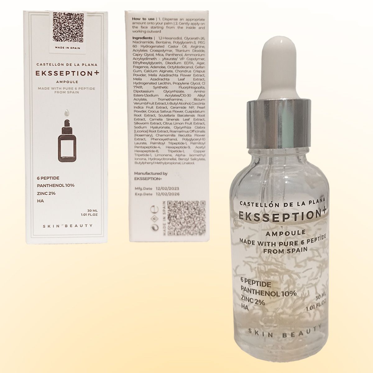 Serum trẻ hóa da EKSSEPTION Tây Ban Nha 30ml