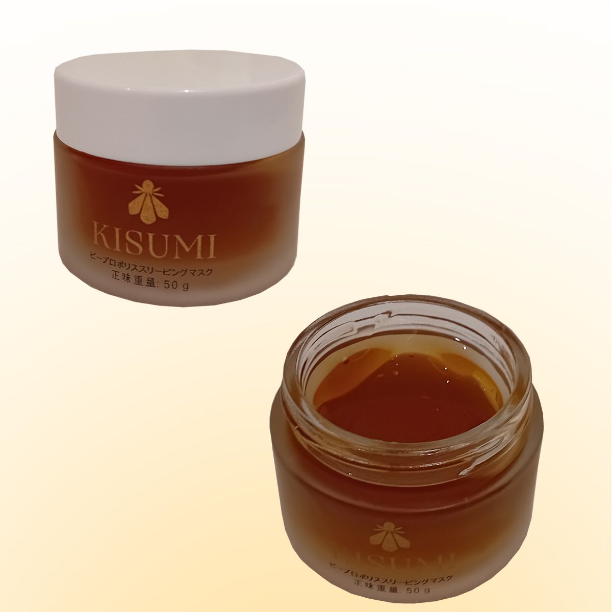 Mặt nạ ngủ keo ong Kisumi 50g giúp trẻ hóa da mờ thâm nám