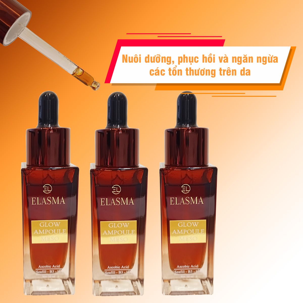 Tinh chất Meso Elasma 30ml giảm nám sau 1 đến 2 tuần sử dụng - V20