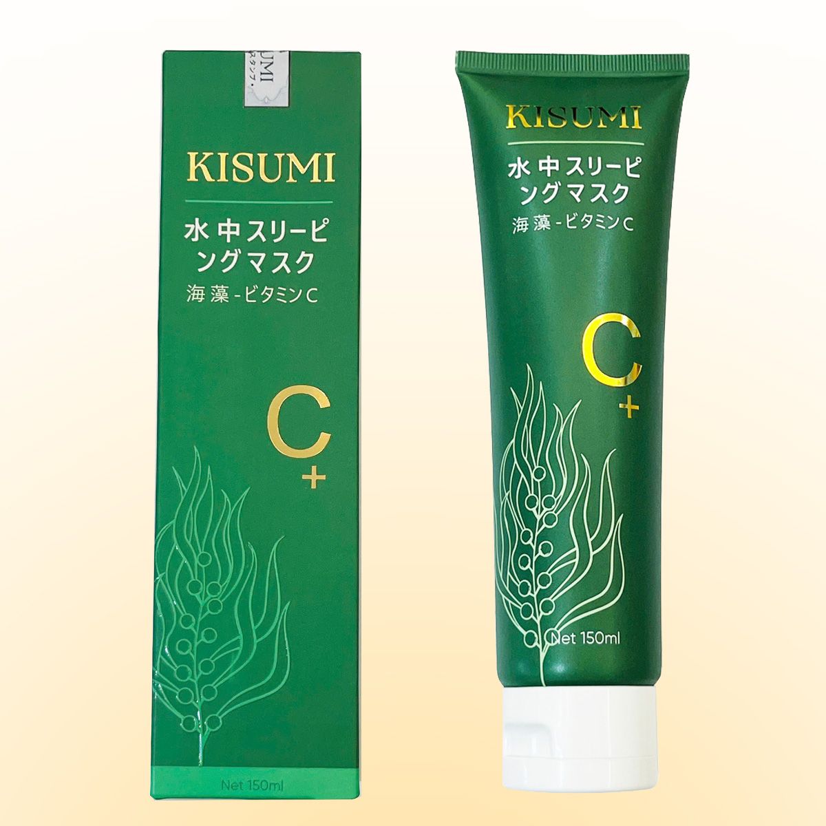 Tẩy da chết Kisumi 150ml chứa tảo biển và Vitamin C giúp làm sáng da kiểm soát dầu nhờn hiệu quả-A24