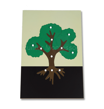 Ghép hình thân cây cỡ lớn<br>Big Tree Puzzle