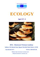 Ecology - AGES 2.5 - 6