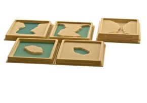 Land and Water Form Trays: Set 1