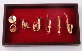 The magnet  copper musical instrument set