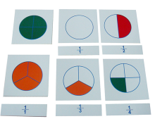 Cards for Large Fraction Skittles