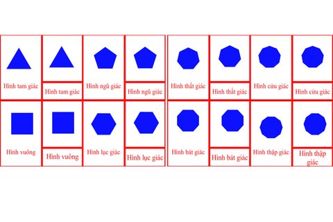 Polygons 3-Part Cards