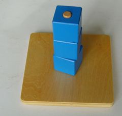 Các khối lập phương nằm trên trục thẳng đứng<br>Cubes on Vertical Dial