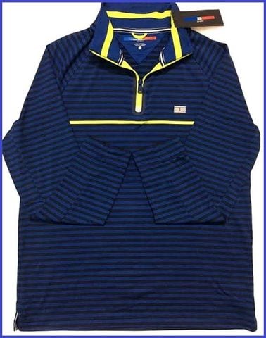 AN 45 - ÁO THUN NAM " TOMMY HILFIGER " tay dài /SIZE M (trên dươi 70kg)