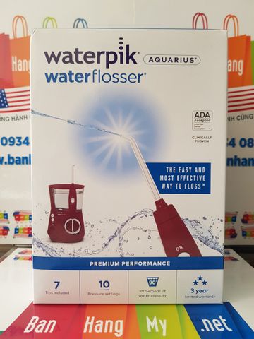 MẪU MỚI - Tăm nước Waterpik Aquarius Professional WP-669CD