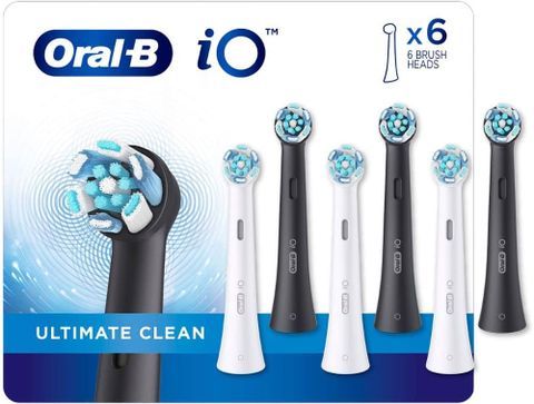 MẪU MỚI - Đầu bàn chải thay thế Oral-B iO Ultimate Clean - Màu đen