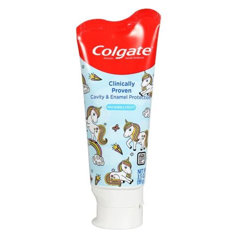 Kem đánh răng Colgate Kids Fluoride Unicorn dành cho bé - (99g - 130g)