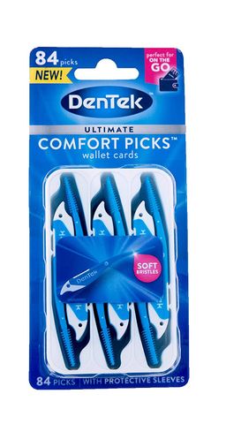 Tăm nha khoa Dentek Ultimate Comfort Pick 84 cây/hộp