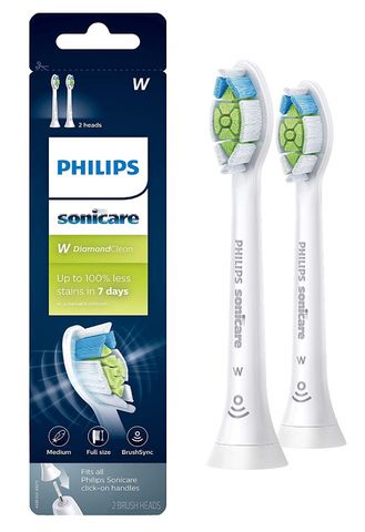 Đầu bàn chải thay thế Sonicare W DiamondClean White HX6062/65 Trắng