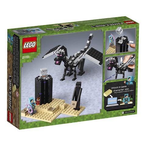 LEGO Minecraft The End Battle - Ender Dragon Building Kit 21151 (222 mảnh)