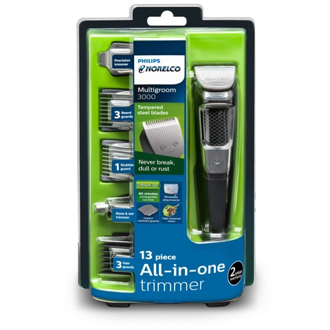 HẾT HÀNG - Máy cạo râu đa dụng Philips Norelco All-in-one trimmer, Multigroom 3000 MG3750/50