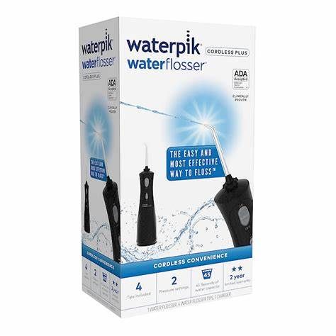 Tăm nước không dây Waterpik Waterflosser Coreless Plus WP-462 màu đen