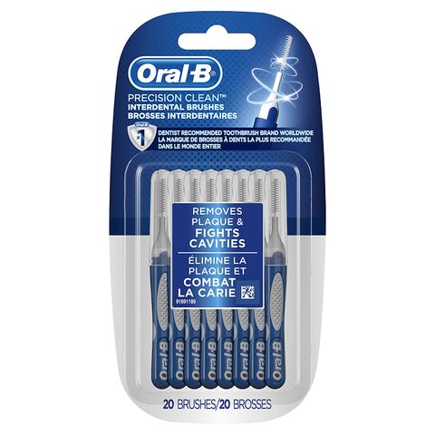 MẪU MỚI - Lông chải xỉa kẻ răng Oral-B Precision Clean Interdental Brush - Vỉ 20 cây