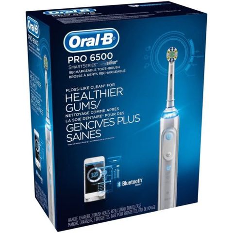 Bàn chải điện Oral-B SmartSeries White 6500 (Bluetooth)