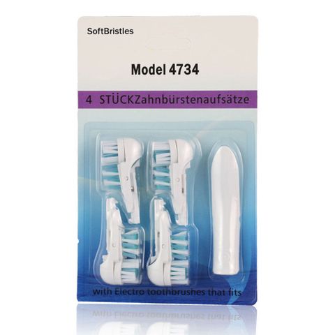 Đầu bàn chải thay thế cho Oral-B CrossAction Model 4734 (4 đầu/vỉ)