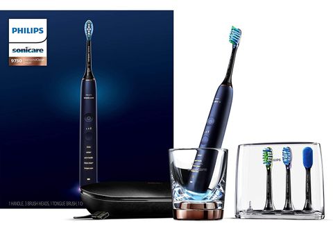 HÀNG ORDER - Bàn chải điện Philips Sonicare DiamondClean Smart Professional 9750 Series HX9954/56 (Bluetooth) Lunar Blue