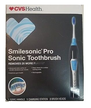 Bàn chải điện CVS Health Smilesonic Pro (110V-220V)