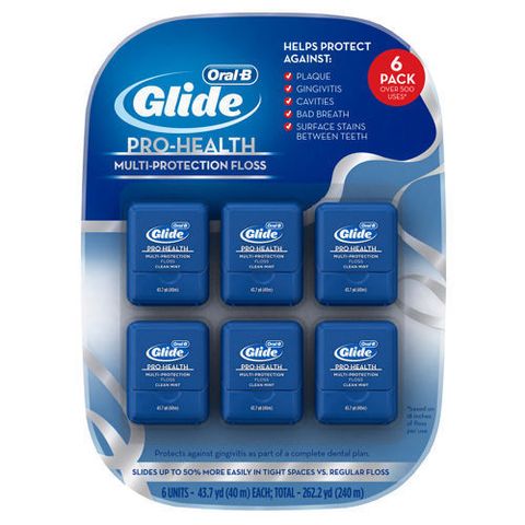 Chỉ nha khoa Oral-B Glide Pro-Health Multi-Protection Floss - vĩ 6 hộp