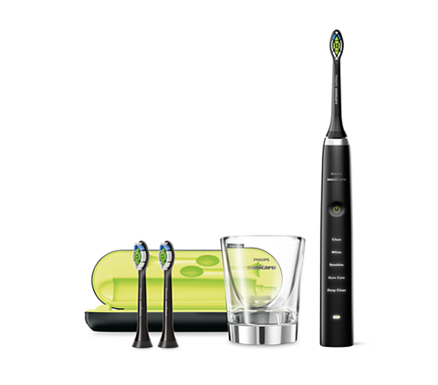 Bàn chải điện Philips Sonicare DiamondClean - HX9353/80 Màu đen