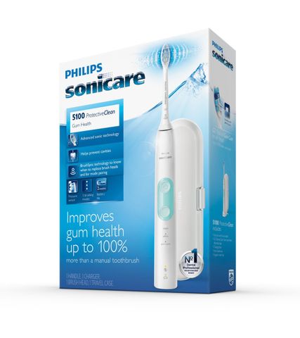 Bàn chải điện Philips Sonicare ProtectiveClean 5100 Gum Health HX6857/11