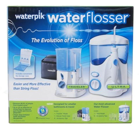 Bộ tăm nước Waterpik Water Flosser Ultra Plus WP-130W Countertop Nano Travel WP-305